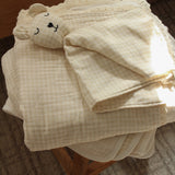 Bear Lovey (Cream Gingham)