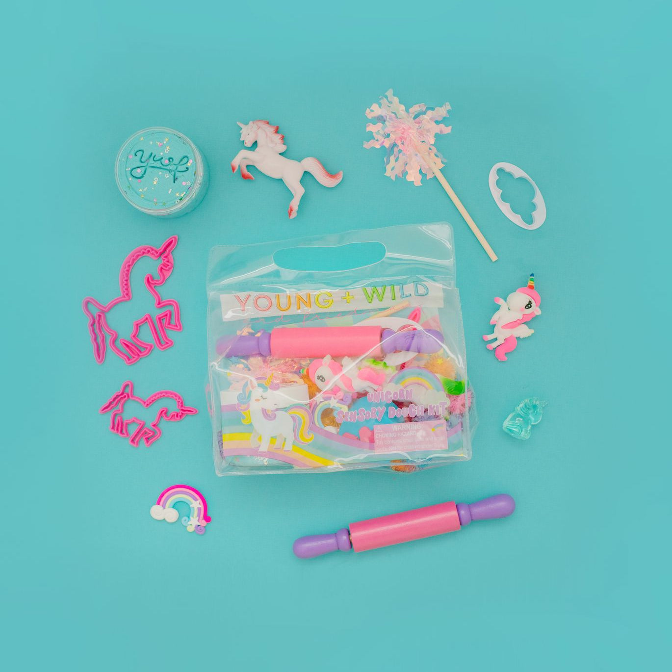 Sensory Dough Bag (Unicorn)
