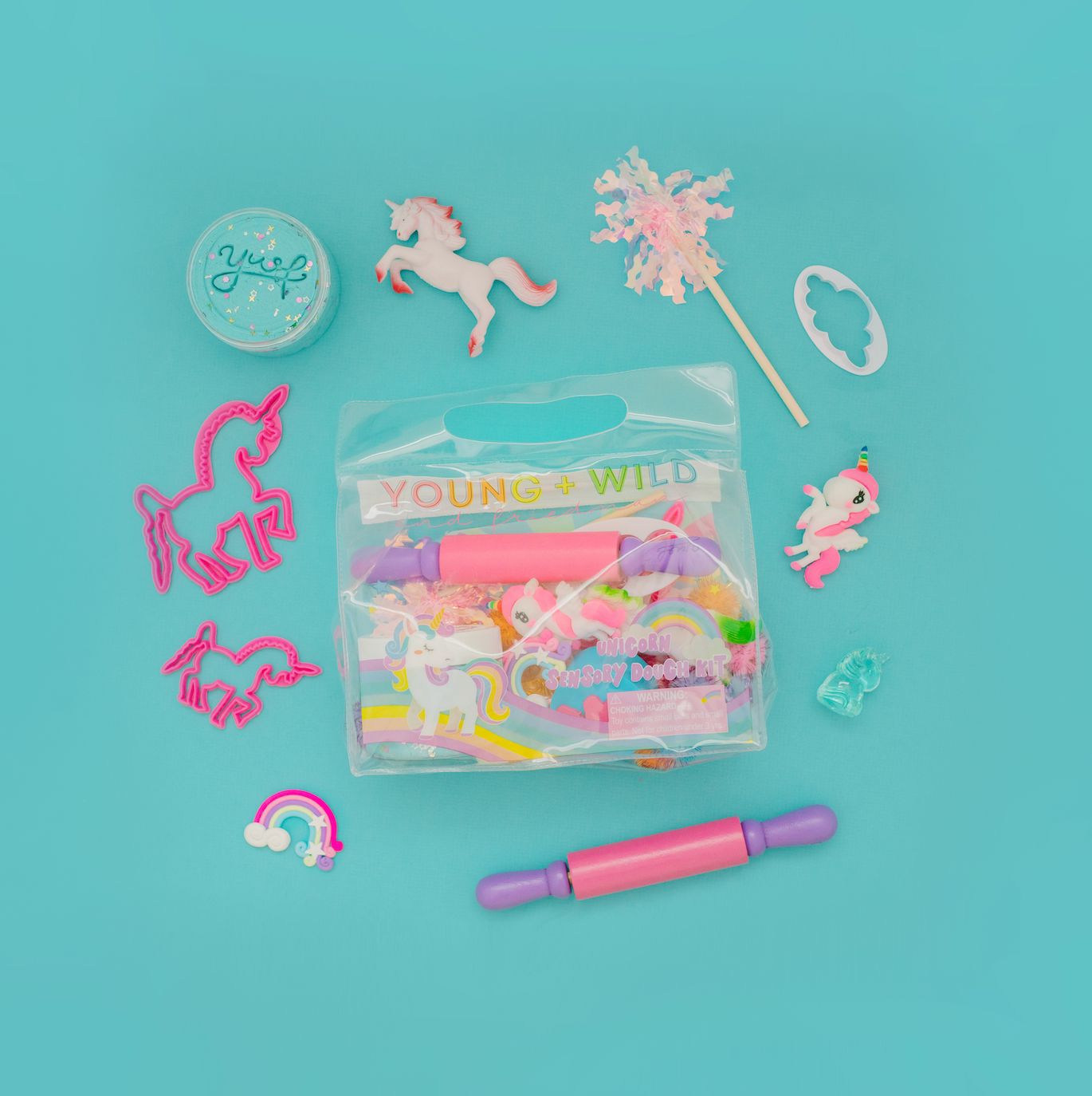 Sensory Dough Bag (Unicorn)
