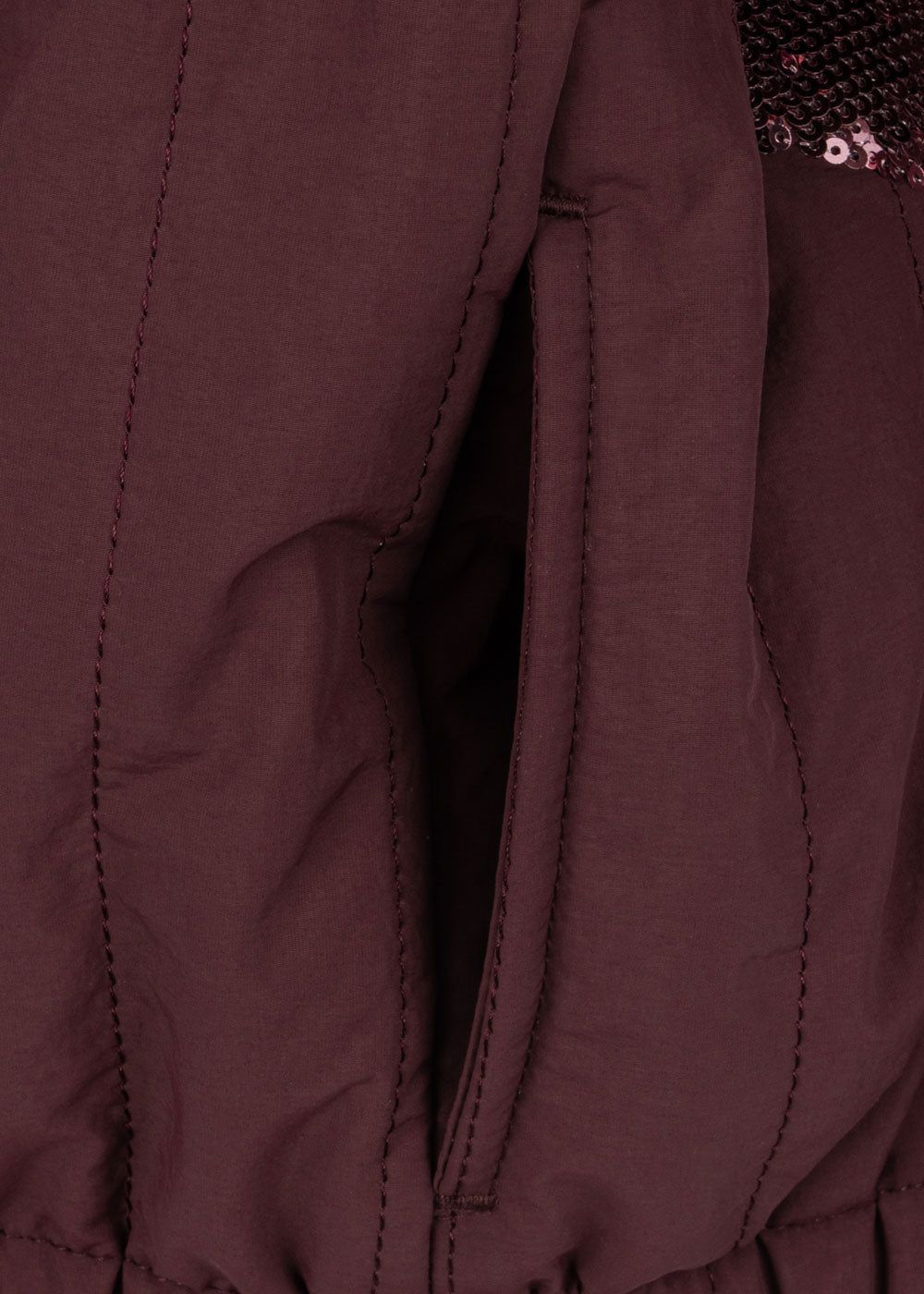 Juno Sequin Bomber Jacket (Decadent Chocolate)