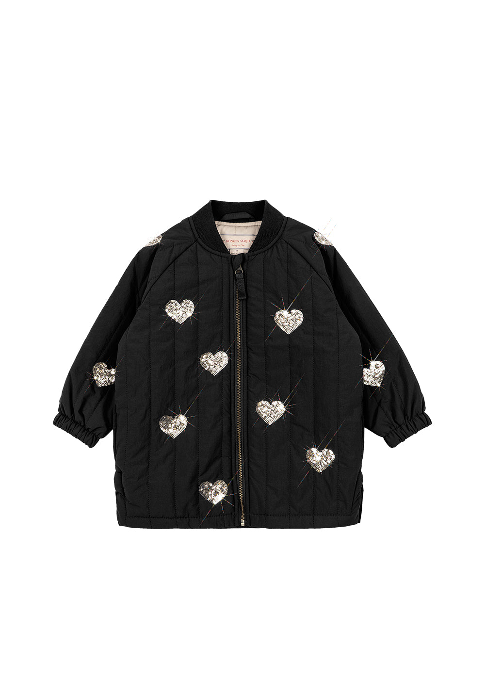 Juno Sequin Long Jacket (Black)