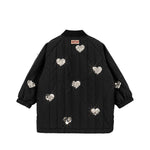 Juno Sequin Long Jacket (Black)