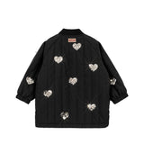 Juno Sequin Long Jacket (Black)