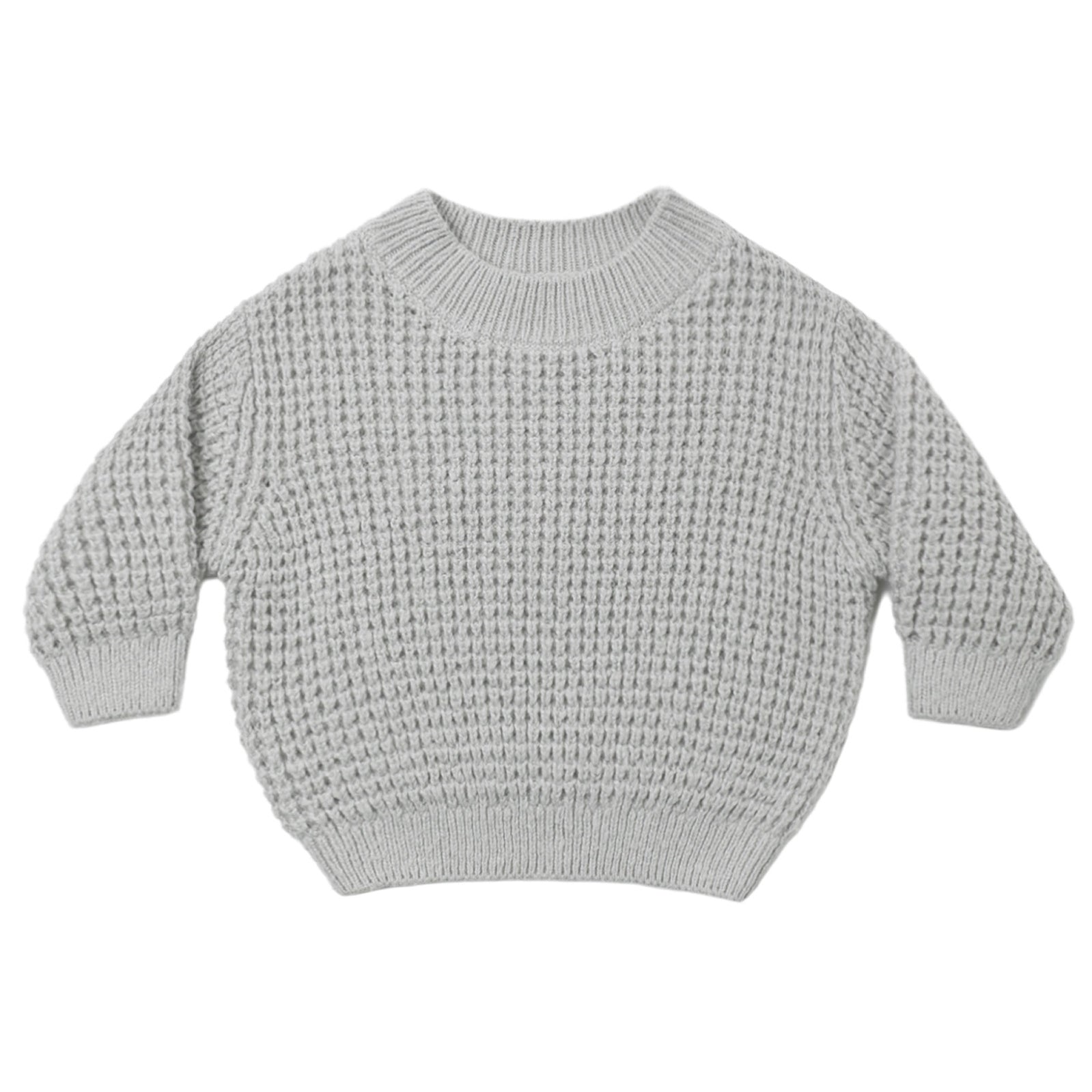 Chunky Knit Sweater (Fog)