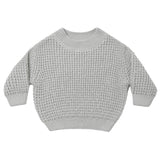 Chunky Knit Sweater (Fog)