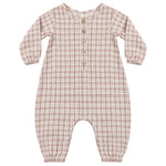 Woven Jumpsuit (Christmas Plaid)