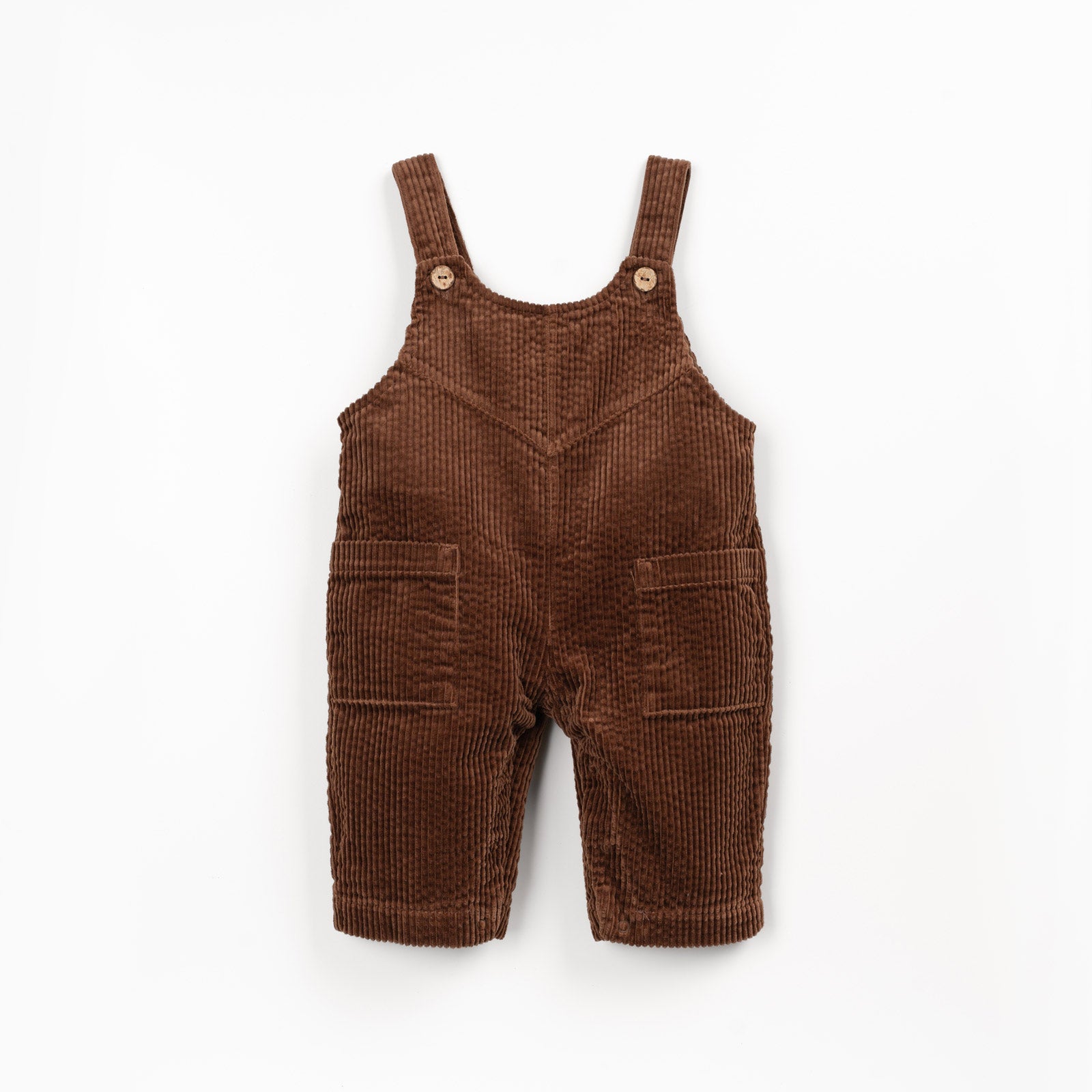 Corduroy Jumpsuit (Brown)