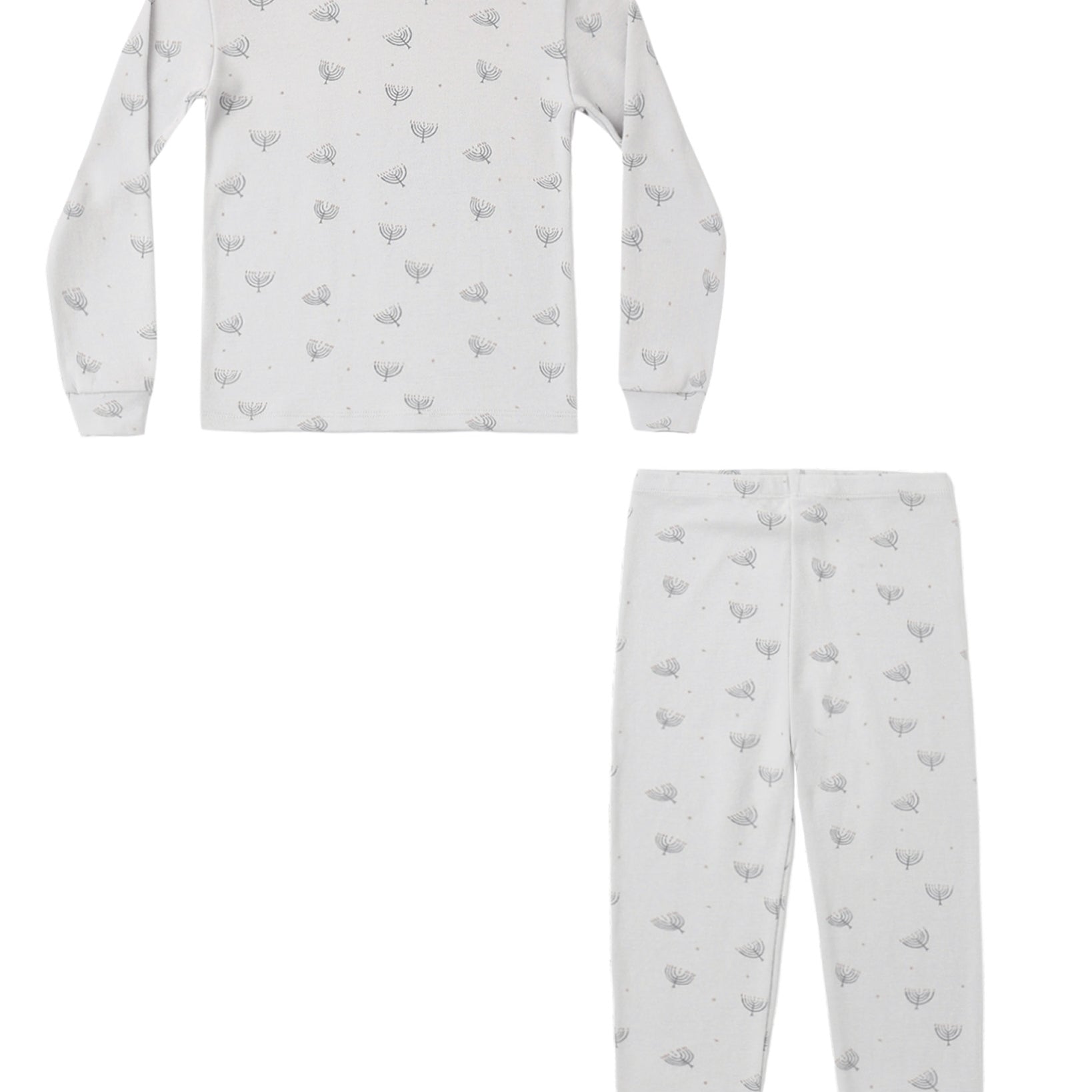 Organic Long Sleeve Pajama Set (Hanukkah)