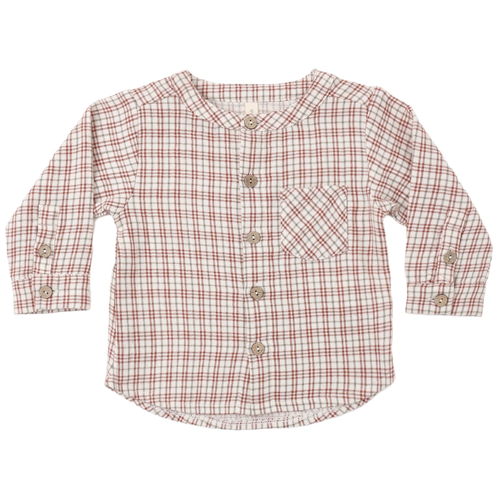 Milo Shirt (Christmas Plaid)