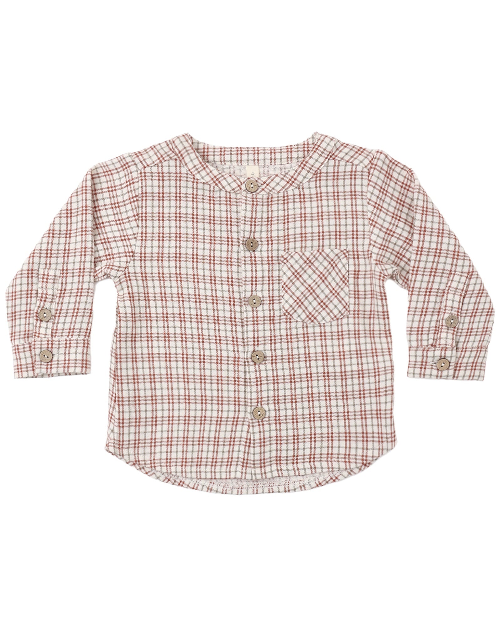 Milo Shirt (Christmas Plaid)