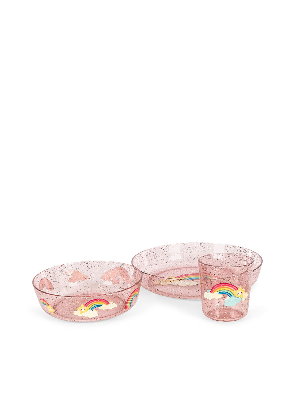 Sparkly Dinner Set (Rainbow)