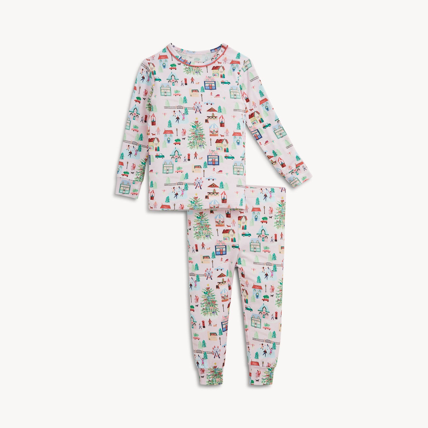 Modal Long Pant Pajama (Winter Village)