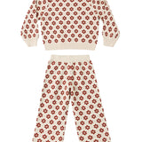 Jacquard Knit Set (Poinsettia)