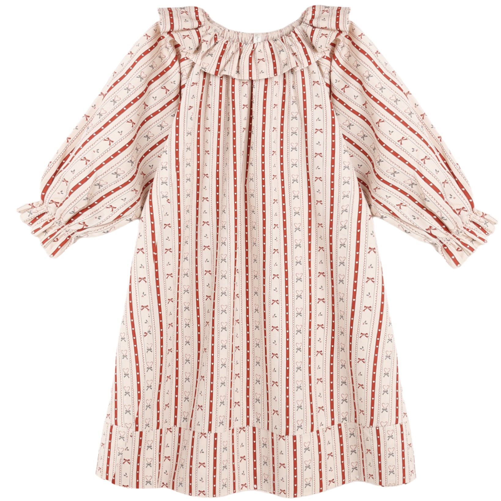Girl’s Nightgown (Candy Cane Lane)