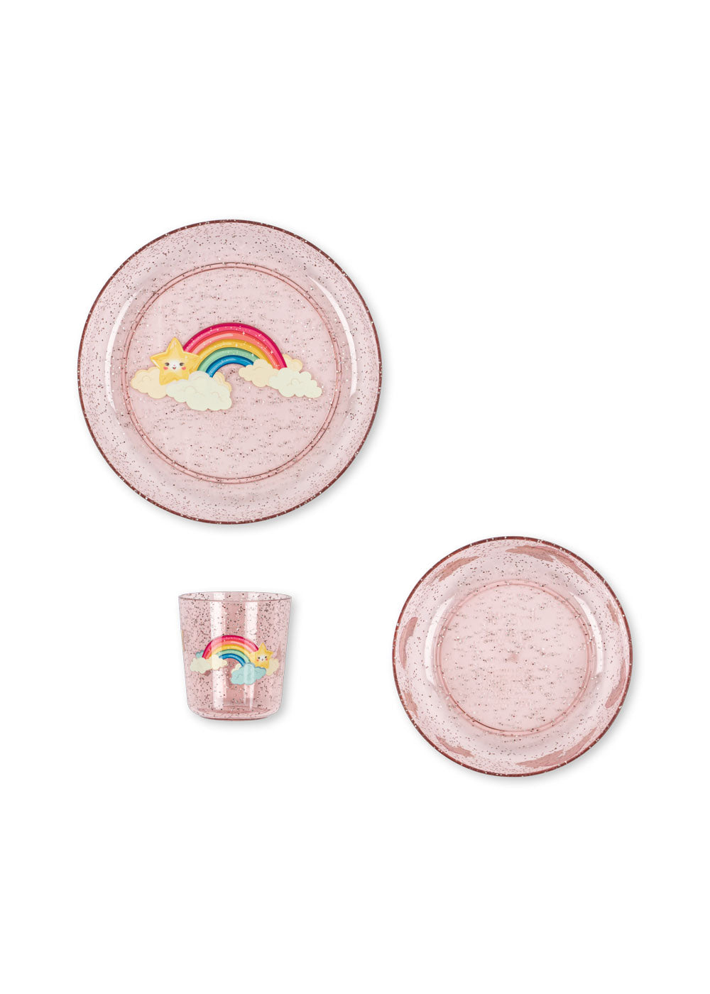 Sparkly Dinner Set (Rainbow)