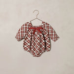 Annette Romper (Holiday Tartan)