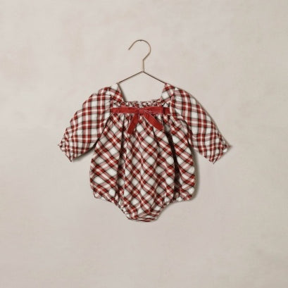Annette Romper (Holiday Tartan)