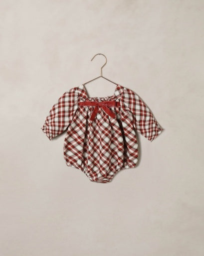 Annette Romper (Holiday Tartan)
