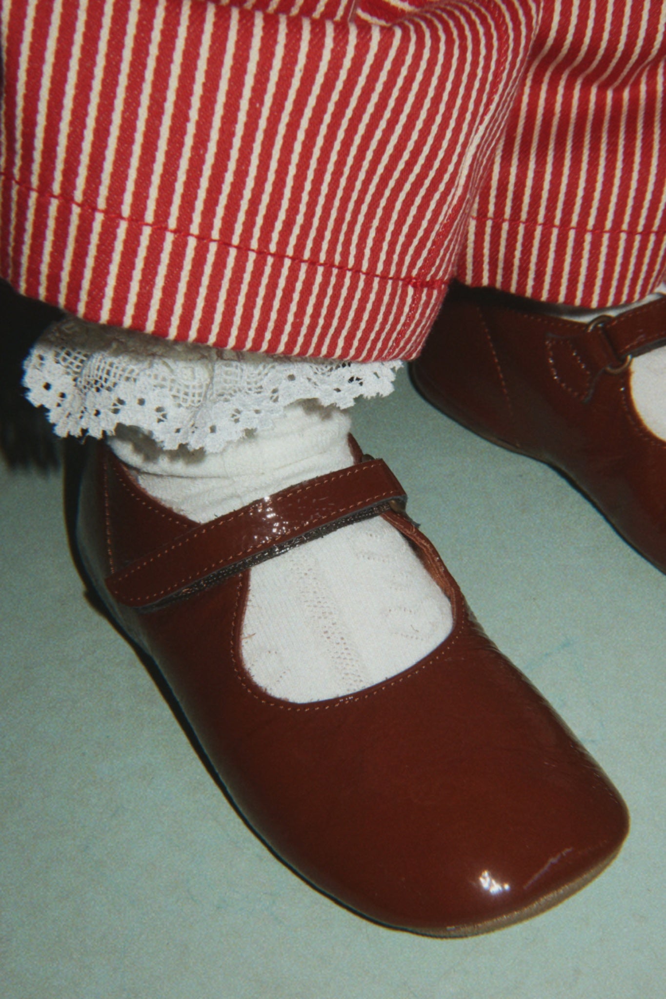 Luc Pants (Milk Rouge Stripe)