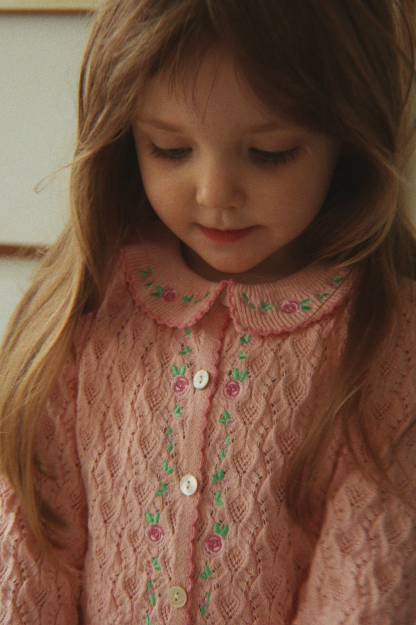 Rosier Cardigan (Light Rose)