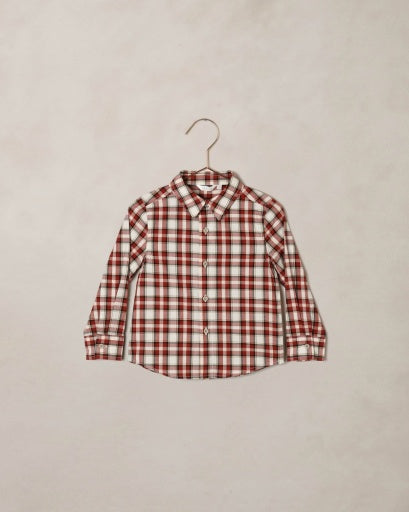 Harrison Button Down (Holiday Tartan)