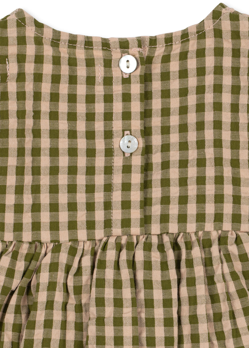 Kim Romper (Avocado Check)