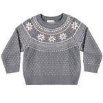 Fair Isle Sweater (Slate)