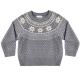 Fair Isle Sweater (Slate)