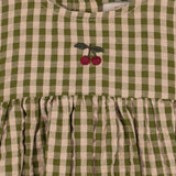 Kim Romper (Avocado Check)