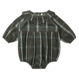 Freya Romper (Holiday Plaid)