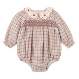 Callie Romper (Christmas Plaid)
