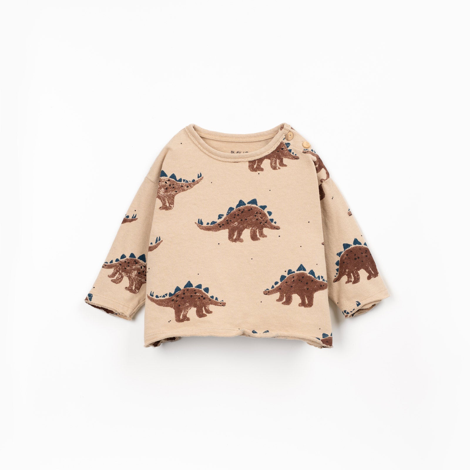 Printed Jersey Long Sleeve T-Shirt (Dinosaur)