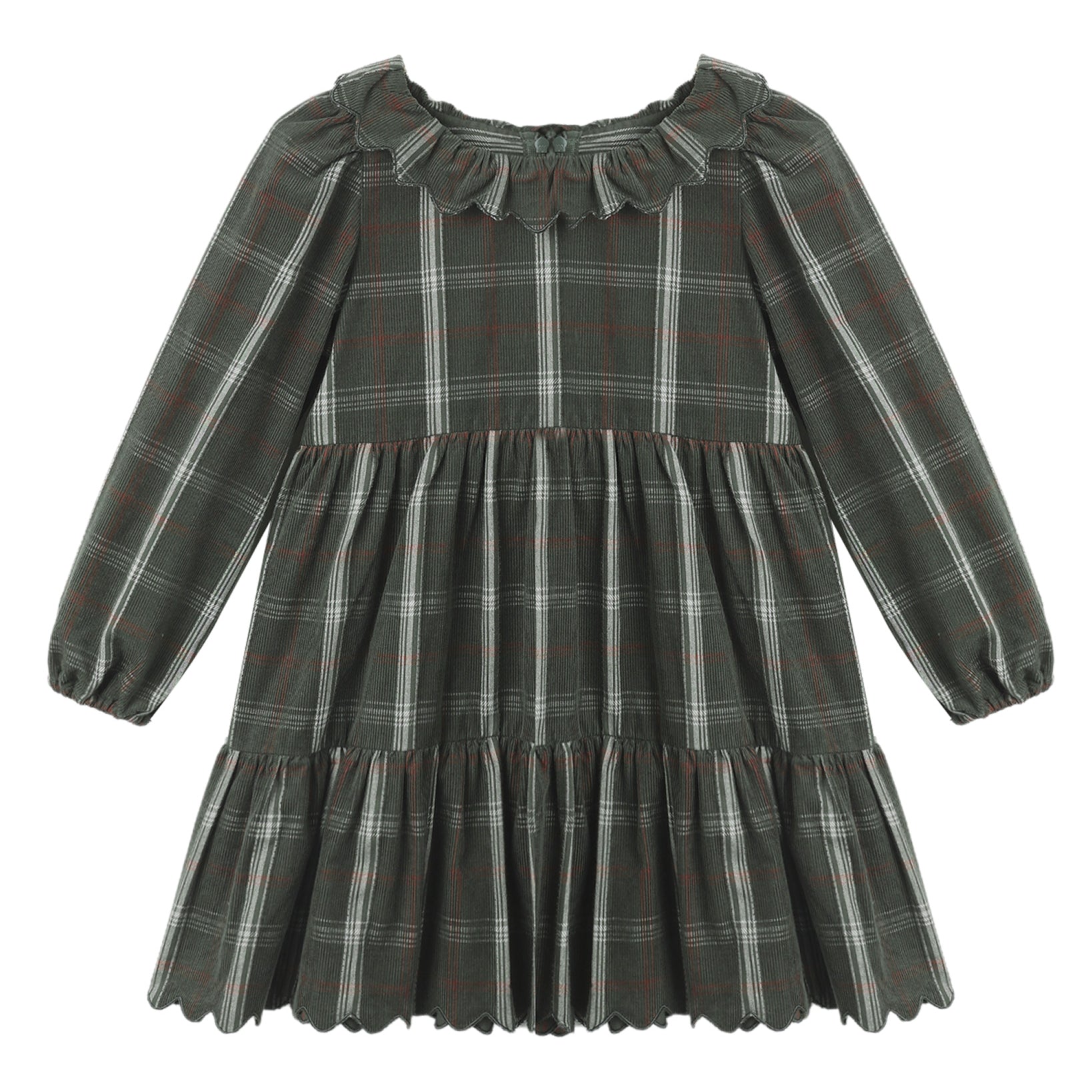 Fran Dress (Holiday Plaid)