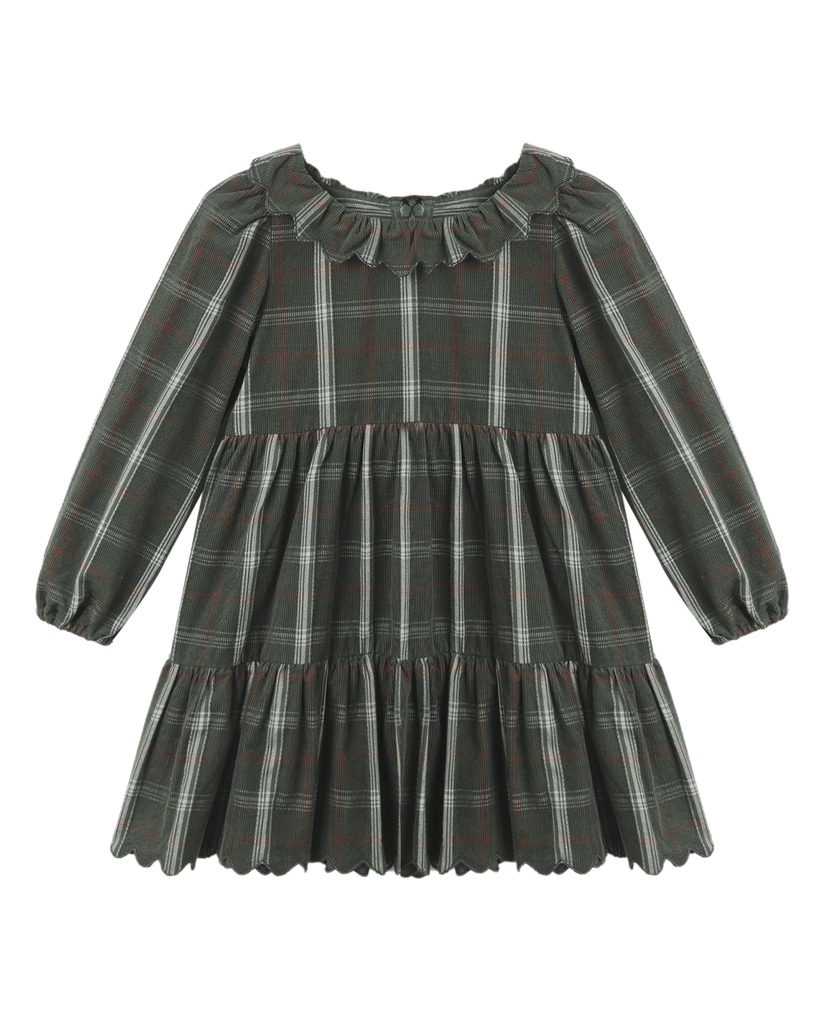 Fran Dress (Holiday Plaid)
