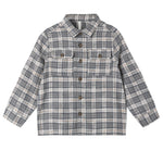 Pocketed Flannel Shirt (Winter Plaid)