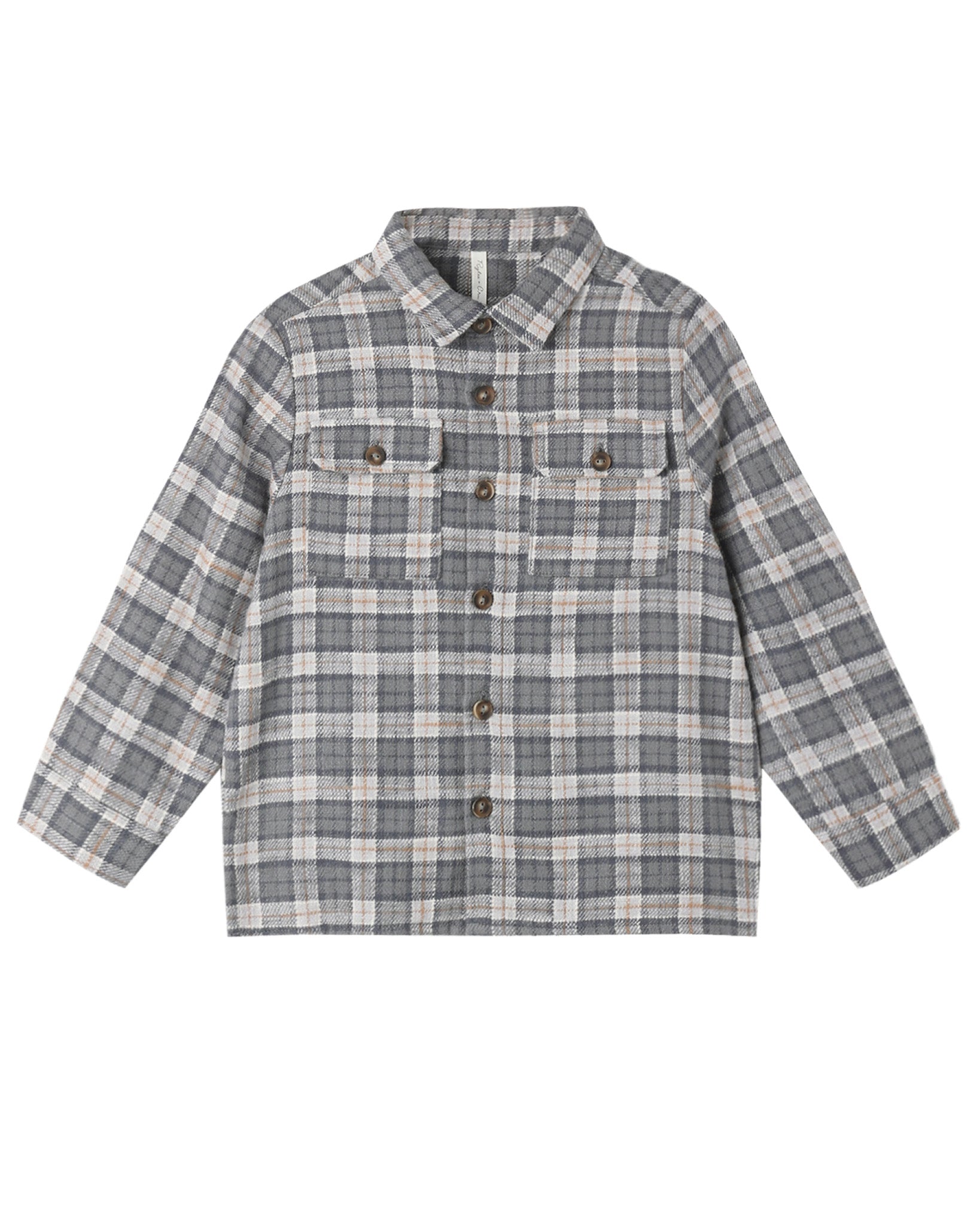 Pocketed Flannel Shirt (Winter Plaid)