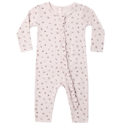 Ruffle Jumpsuit (Heart Ditsy)
