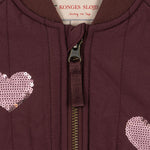 Juno Sequin Bomber Jacket (Decadent Chocolate)