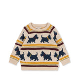 Belou Knit Sweater (Piccolo Scottie)