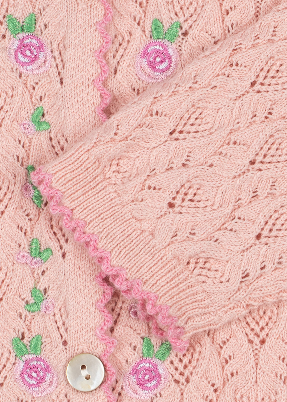 Rosier Cardigan (Light Rose)