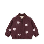 Juno Sequin Bomber Jacket (Decadent Chocolate)