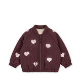 Juno Sequin Bomber Jacket (Decadent Chocolate)