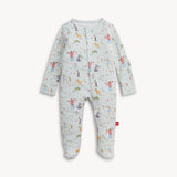 Organic Cotton Footie (Festival Friends)