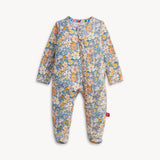 Modal Ruffle Footie (Flora)