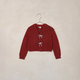 Bow Cardigan (Ruby)