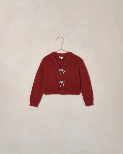 Bow Cardigan (Ruby)