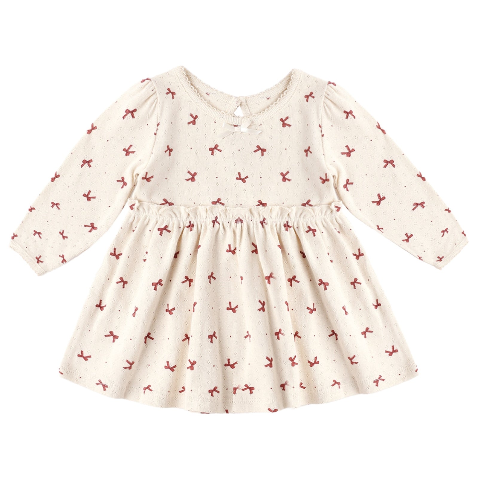 Alda Dress (Red Bows)