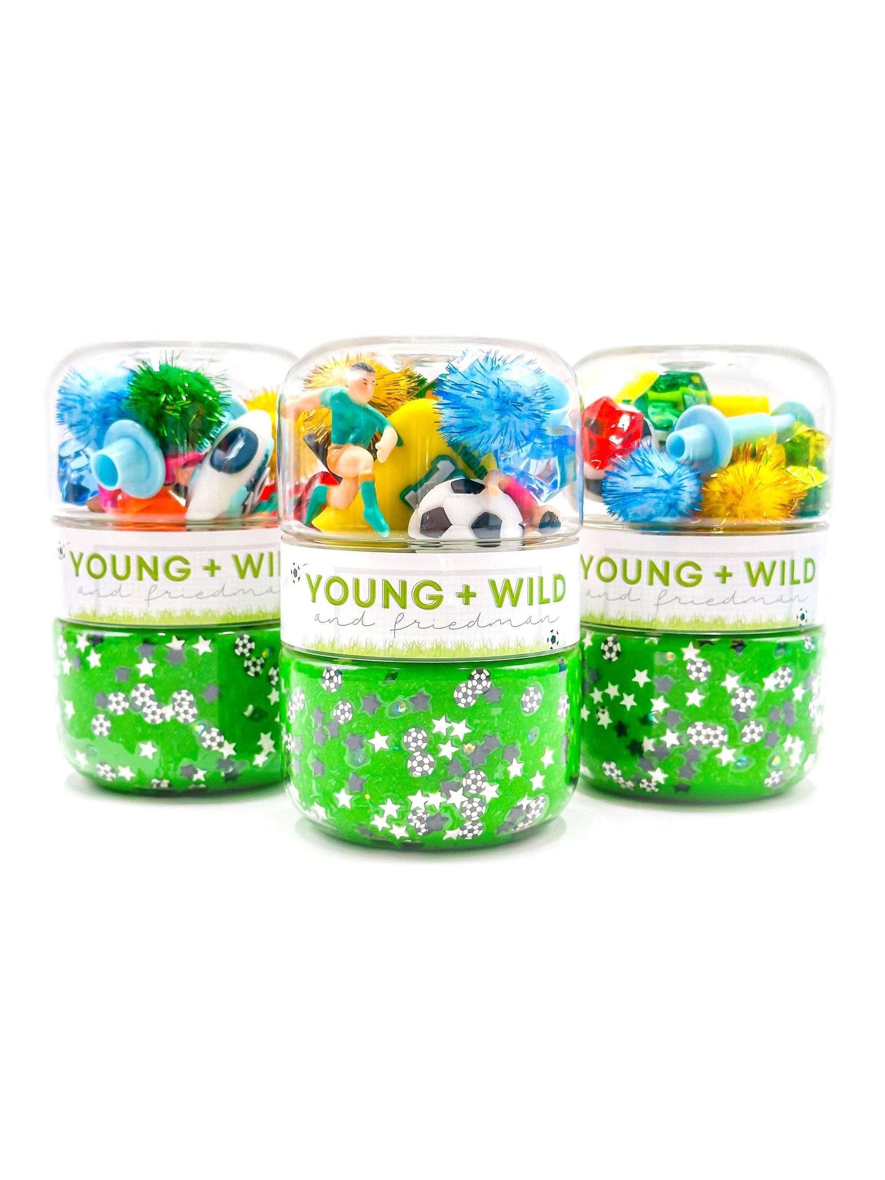 Grab & Go Dough Jar (Soccer)