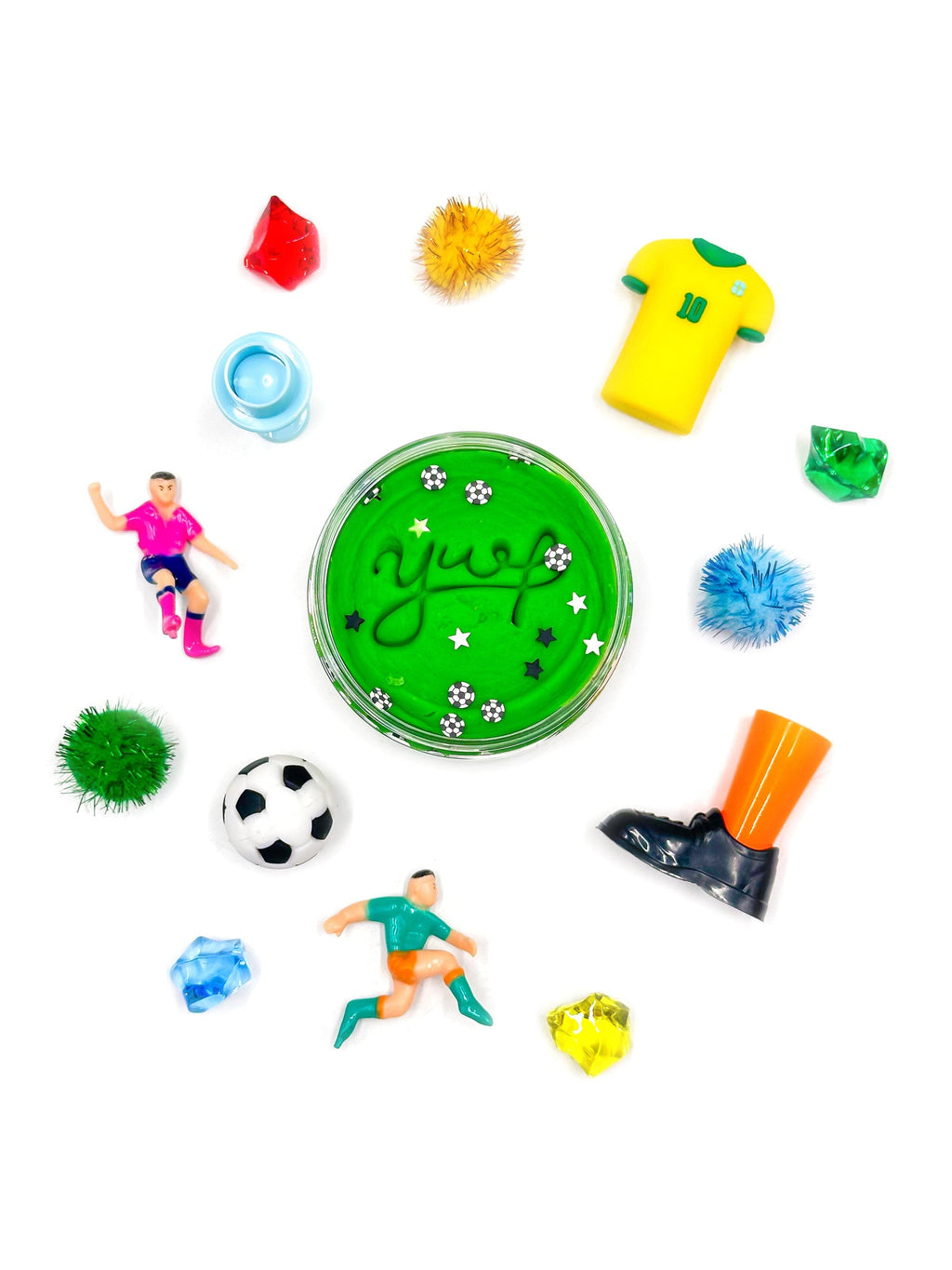 Grab & Go Dough Jar (Soccer)