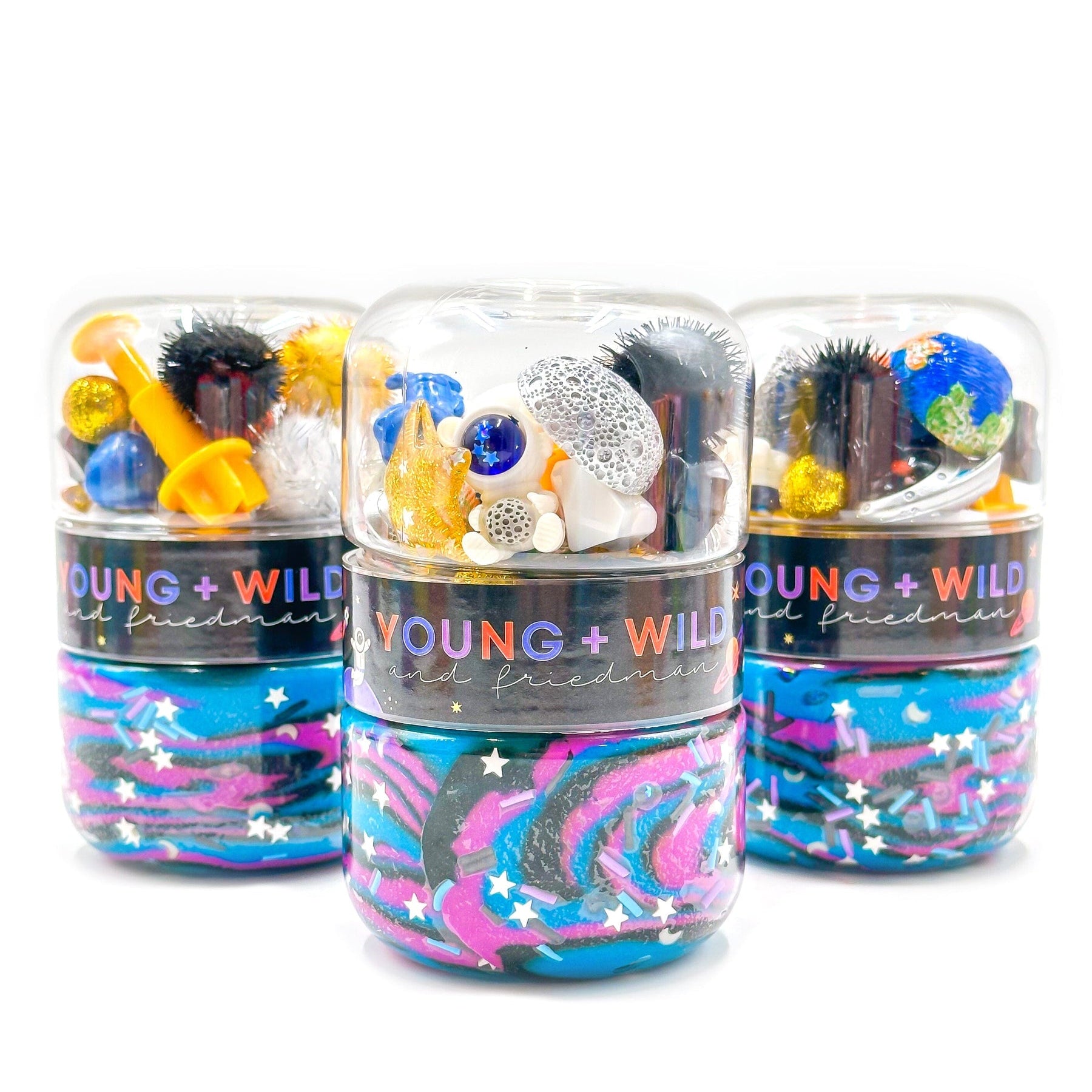Grab & Go Dough Jar (Space)